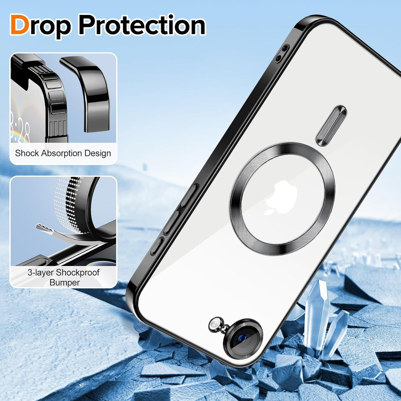 Magnetic MagSafe Case for iPhone 16e Magnetic MagSafe Case for iPhone 16e